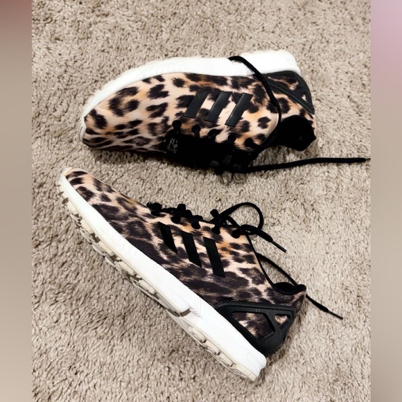 Adidas Wild Leopard Print Shoes - Picture 1 of 3